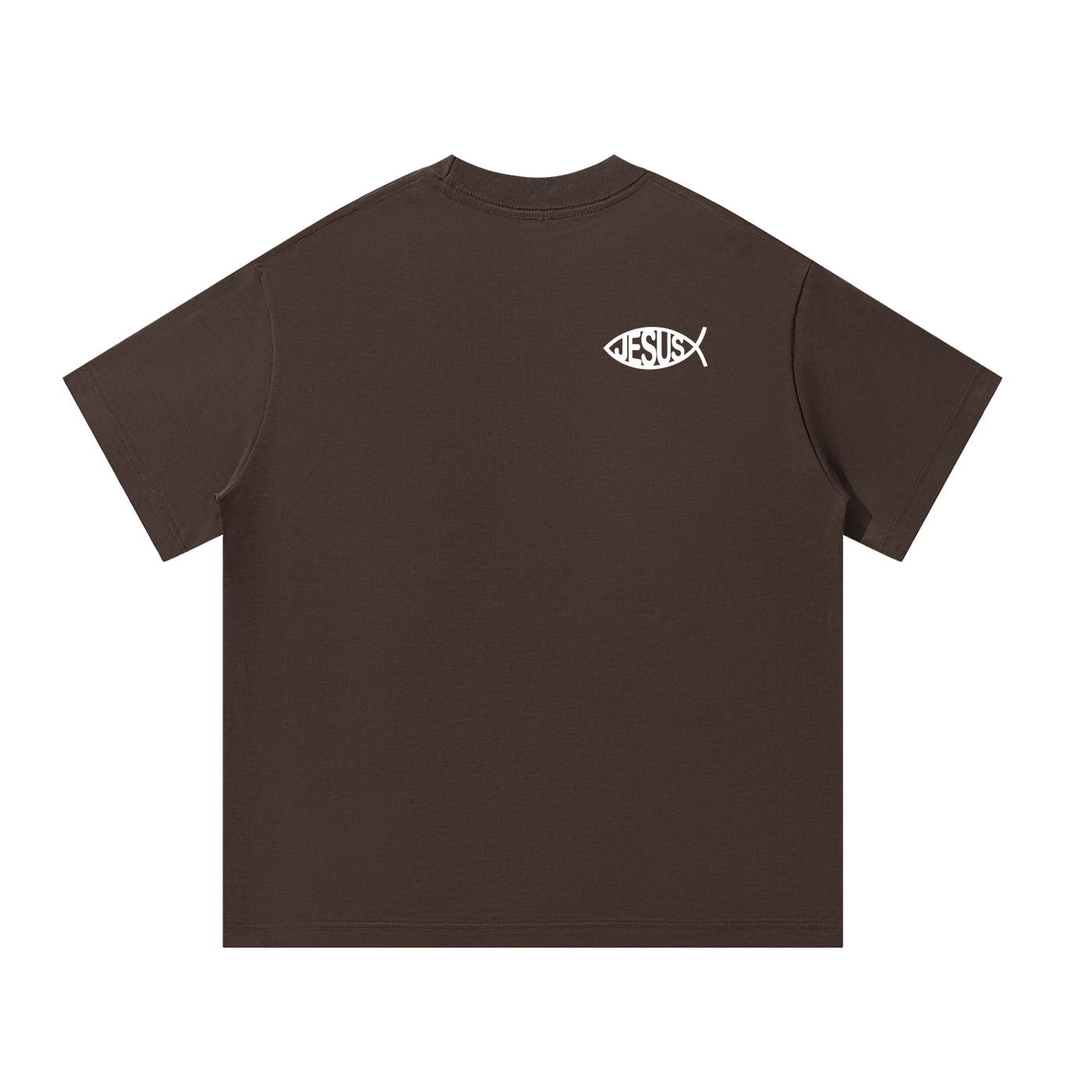 Jesus Fish - Men's Oversized T-shirt