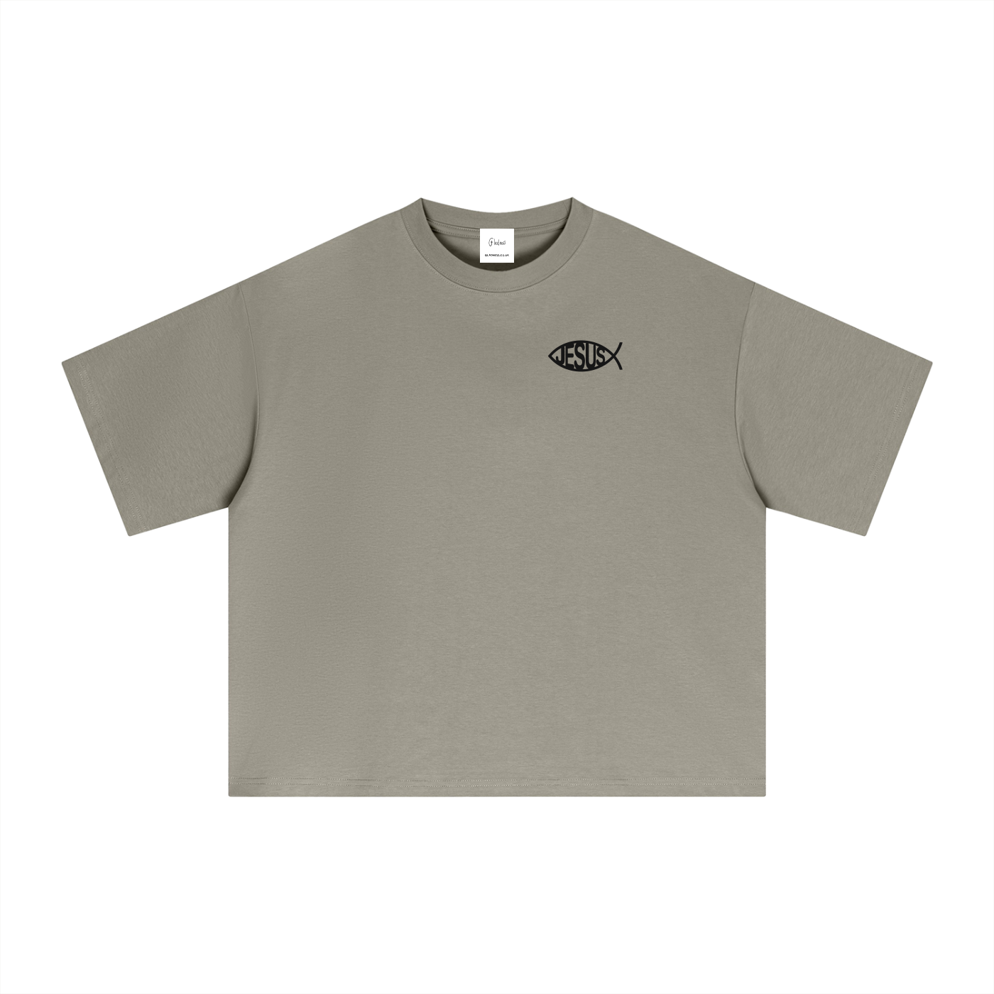 Jesus Fish - Essential Oversized T-Shirt