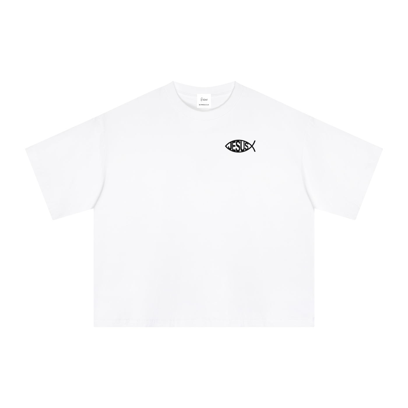 Jesus Fish - Essential Oversized T-Shirt